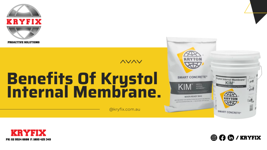 Why Use KIM Over Traditional Sheet Membrane Systems KRYFIX