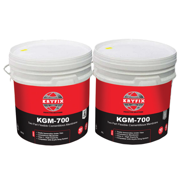 KRyfix KGM-700 Two Part Flexible Cementitious Membrane